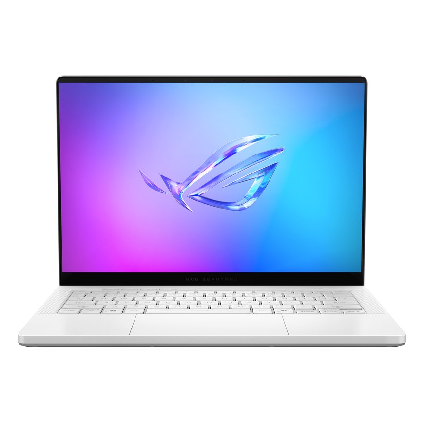 Ноутбук ASUS ROG Zephyrus G14 Ryzen AI 9 HX 370 32ГБ/2ТБ RTX 5080 16Gb 14" 3K OLED Windows 11 Platinum White