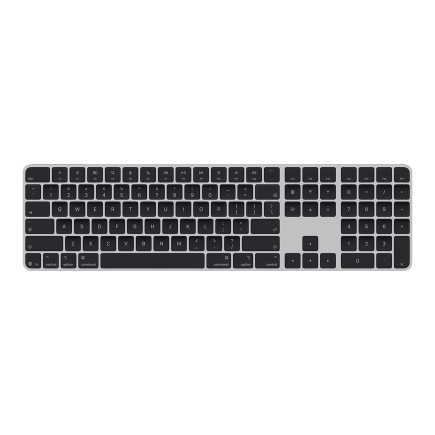 Apple Magic Keyboard с Touch ID и цифровой панелью (USB-C) ENG Black