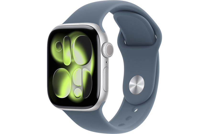 Apple Watch S11 42mm Silver Sport Band (M/L)