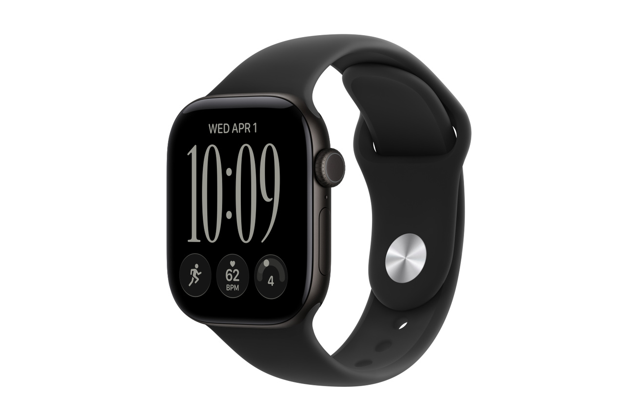 Apple Watch S12 42mm Black Sport Band (S/M)