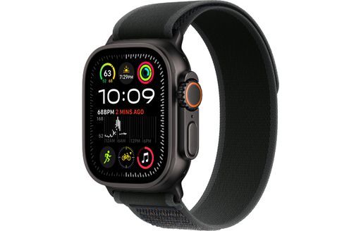 Apple Watch Ultra 2 (2024) 49mm Black Trail Loop Black (M/L)