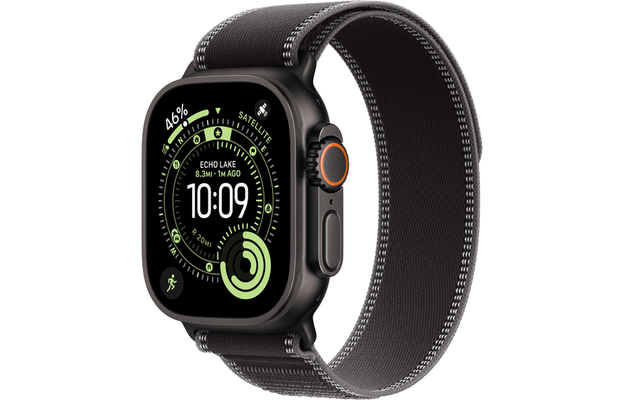 Apple Watch Ultra 3 49mm Black Trail Loop Black (M/L)