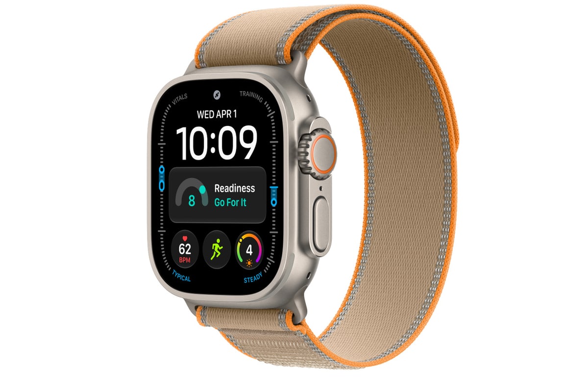 Apple Watch Ultra 4 49mm Natural Trail Loop Sand (S/M)