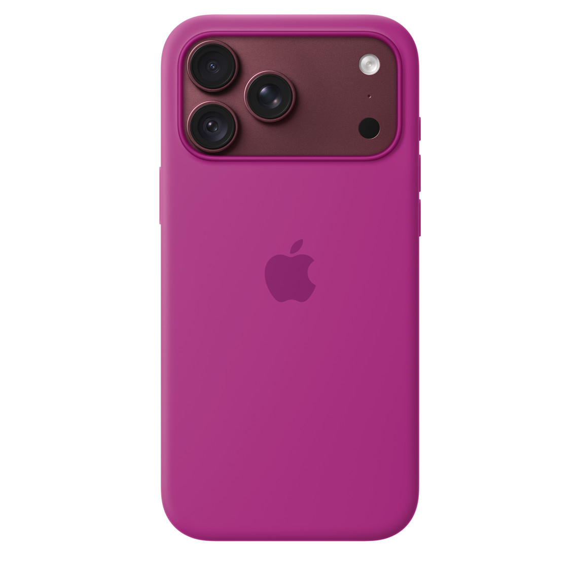 Apple Silicone Case 18 Pro Max Magenta