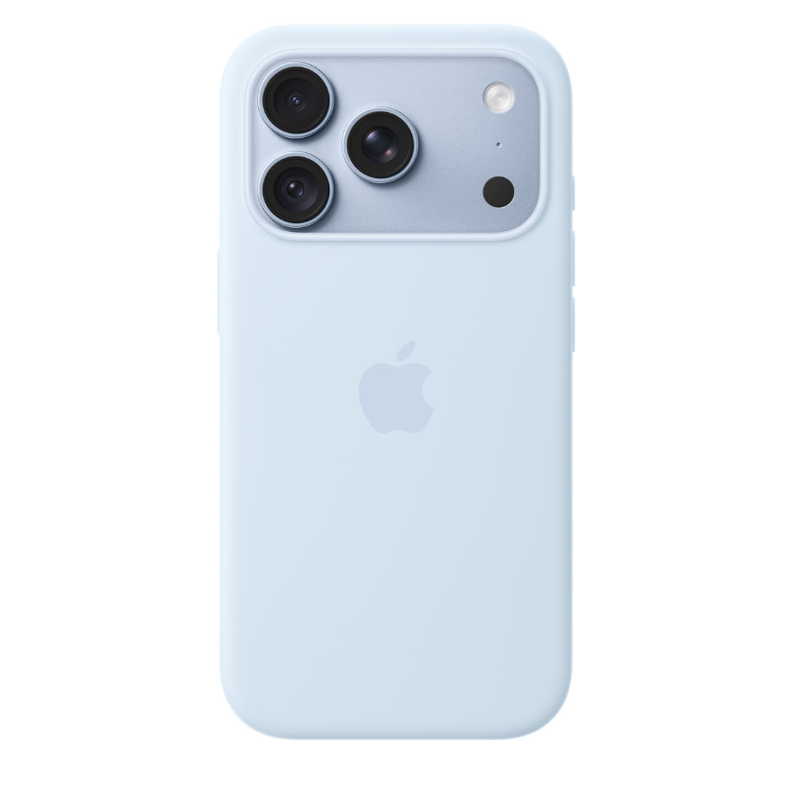 Apple Silicone Case 18 Pro Crisp Blue