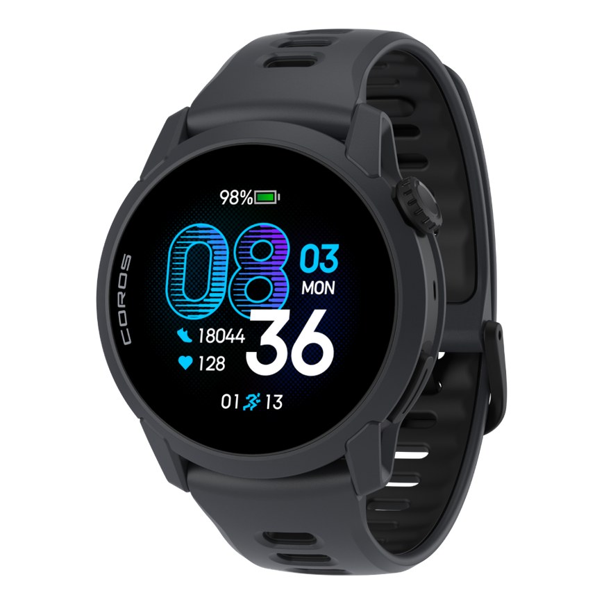 COROS PACE 4 43mm Black Silicone