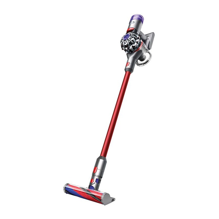 Пылесос Dyson V8 Slim Fluffy Nickel/Red