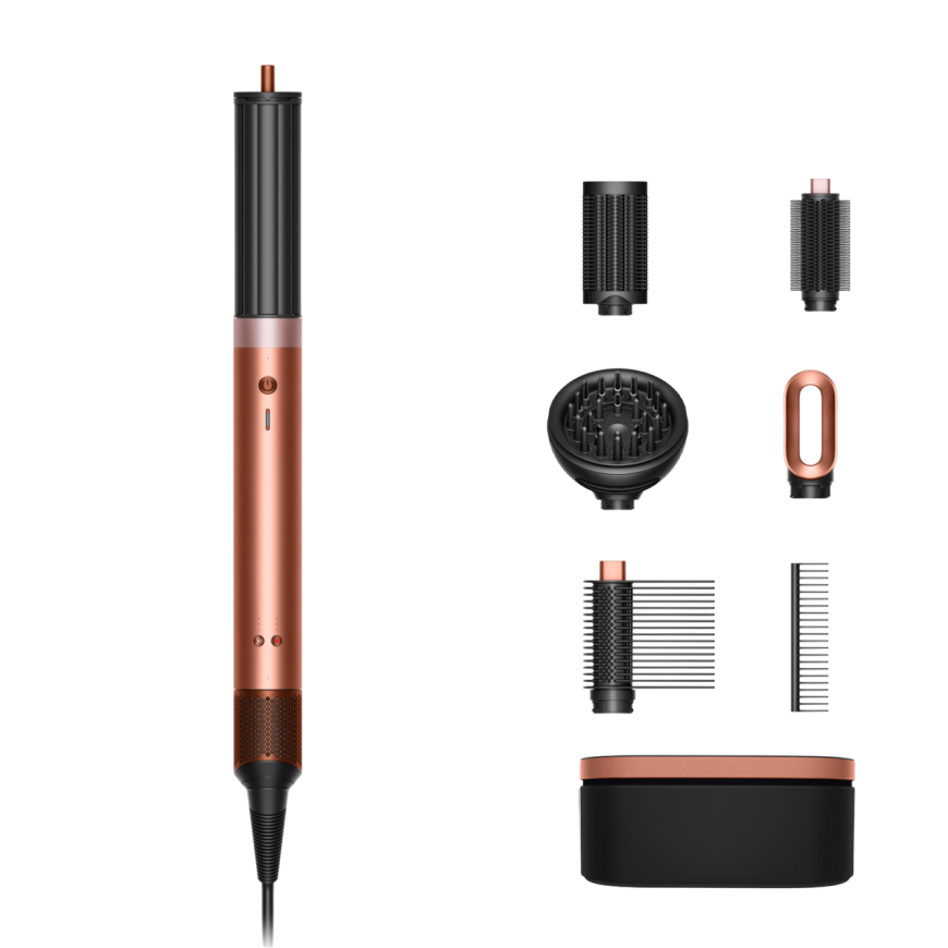 Стайлер Dyson Airwrap Coanda 2x HS09 Long Curly+Coily Amber Silk