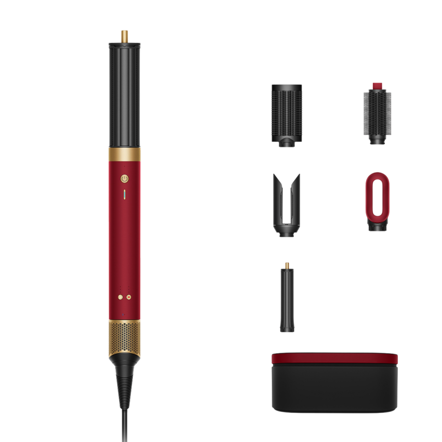 Стайлер Dyson Airwrap Coanda 2x HS09 Long Straight+Wavy Red Velvet/Gold