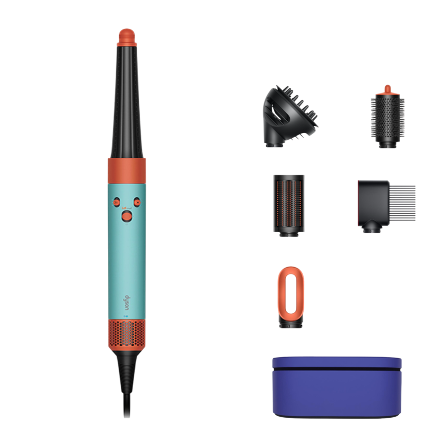 Стайлер Dyson Airwrap i.d. HS08 Long Curly+Coily Ceramic Patina/Topaz Orange