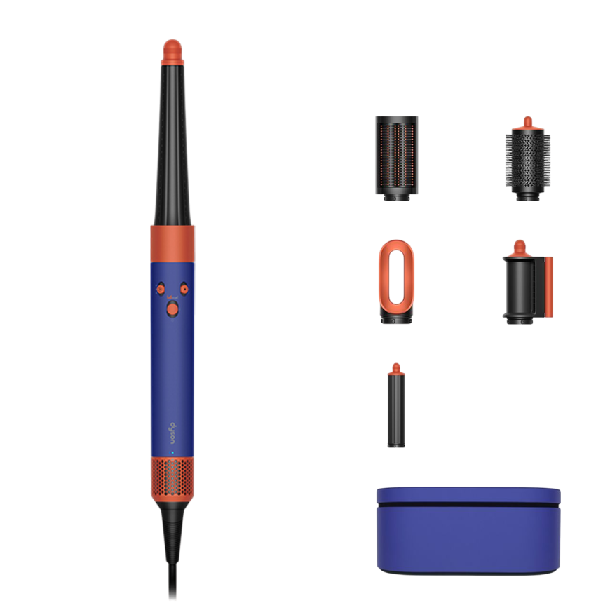 Стайлер Dyson Airwrap i.d. HS08 Long Straight+Wavy Vinca Blue/Topaz Orange