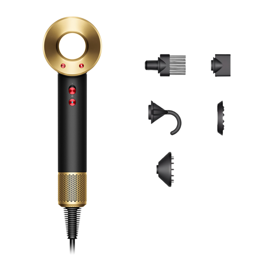 Фен Dyson Supersonic HD07 Onyx Black/Gold