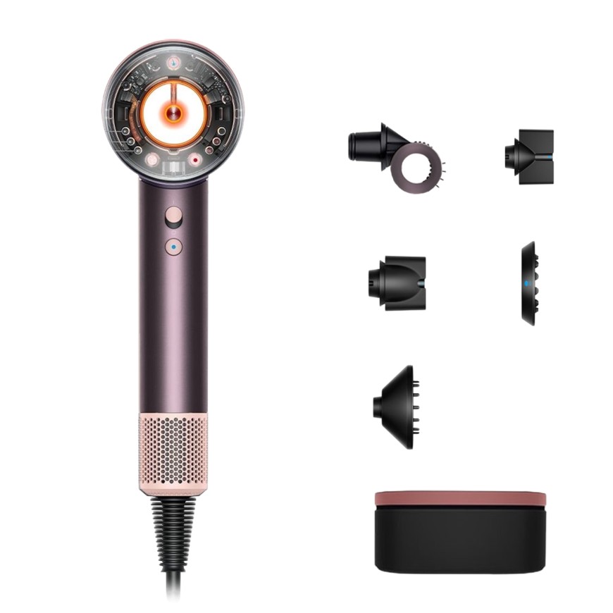 Фен Dyson Supersonic Nural HD16 Straight+Wavy Jasper Plum