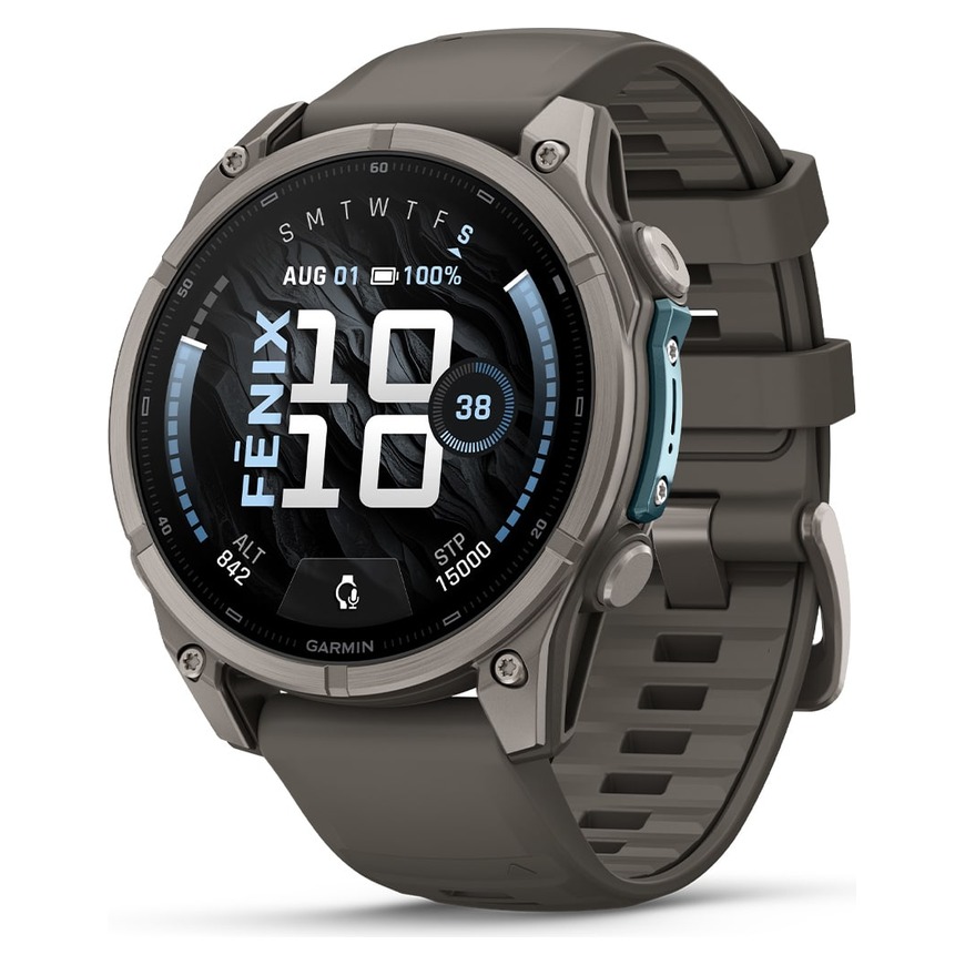 Garmin Fenix 9 AMOLED Sapphire 47mm Titanium / Pebble Gray