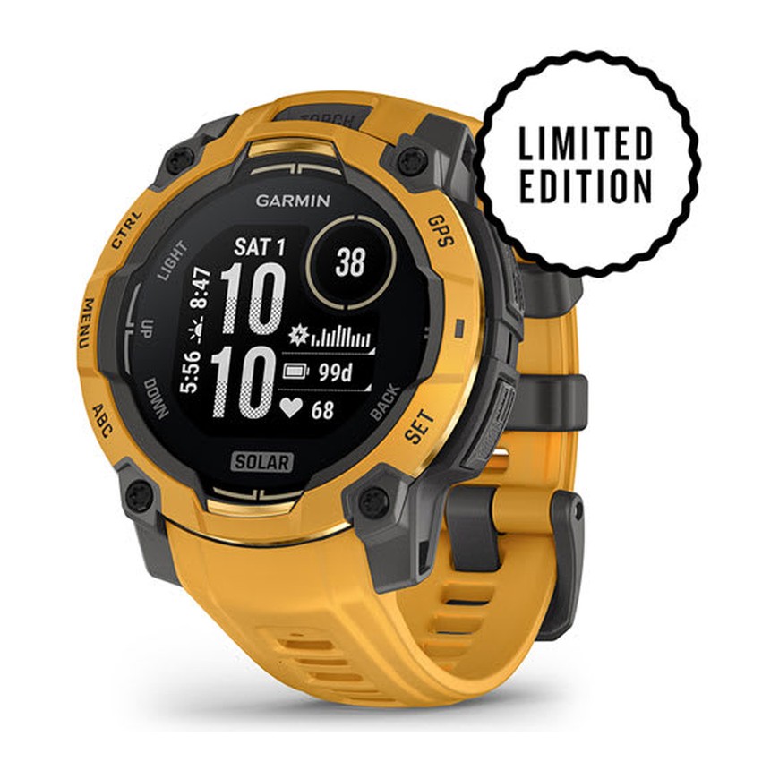 Garmin Instinct 3 Solar 50mm Sunburst / Gray