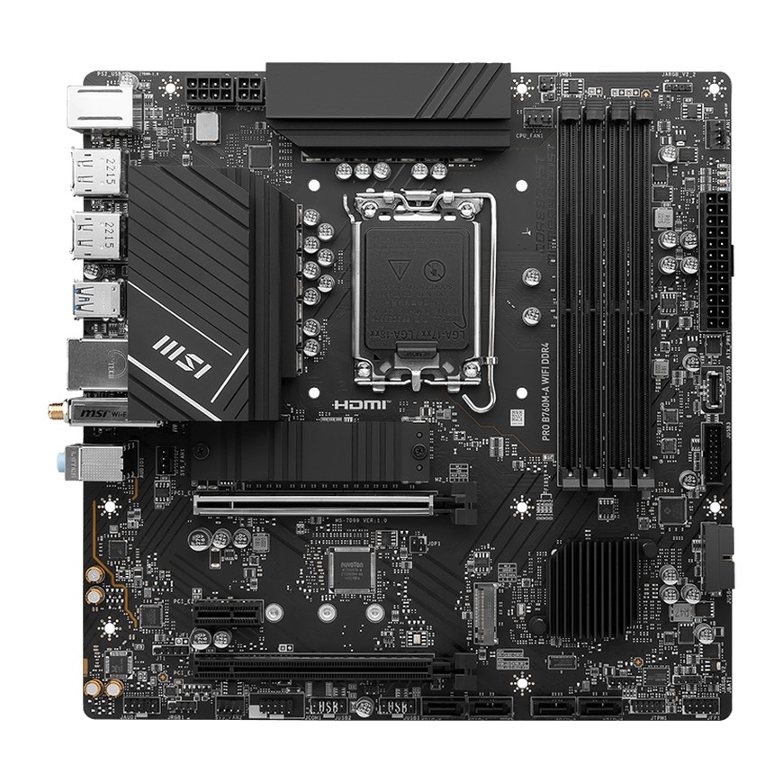 MSI Pro B760M-A WiFi DDR4
