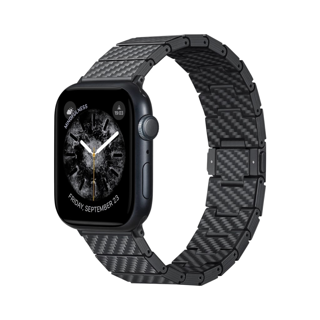 PITAKA Carbon Fiber Watch Band для Apple Watch Modern