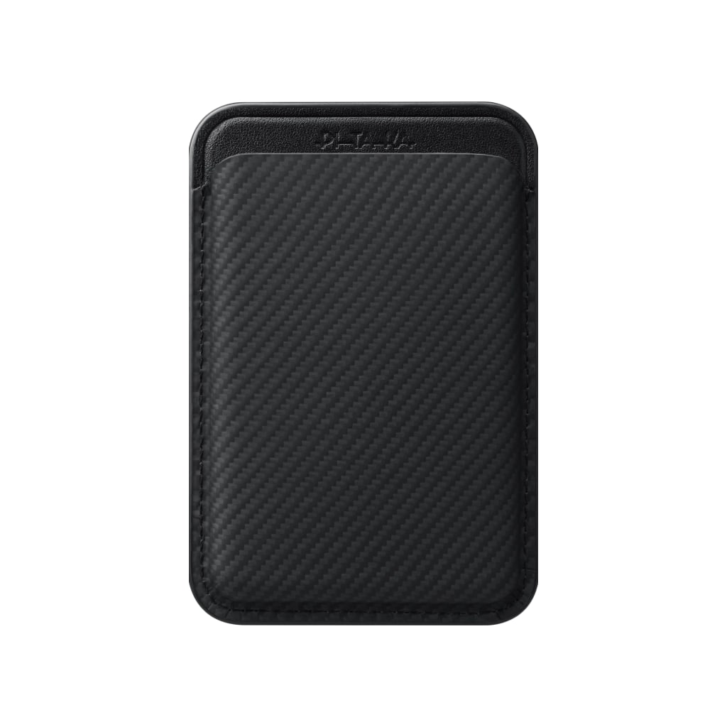 PITAKA MagSafe Woven Wallet Black/Grey