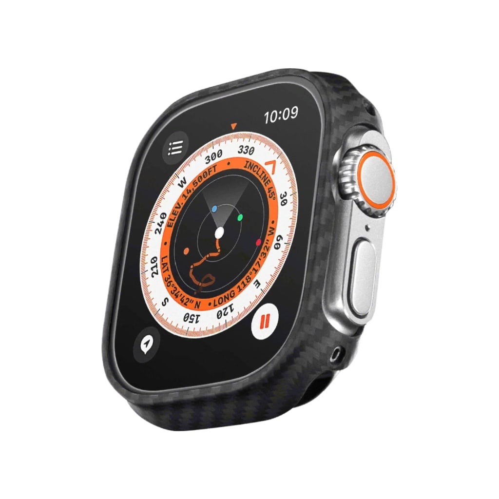 Чехол PITAKA Air Case для Apple Watch Ultra (49 мм) Black/Grey