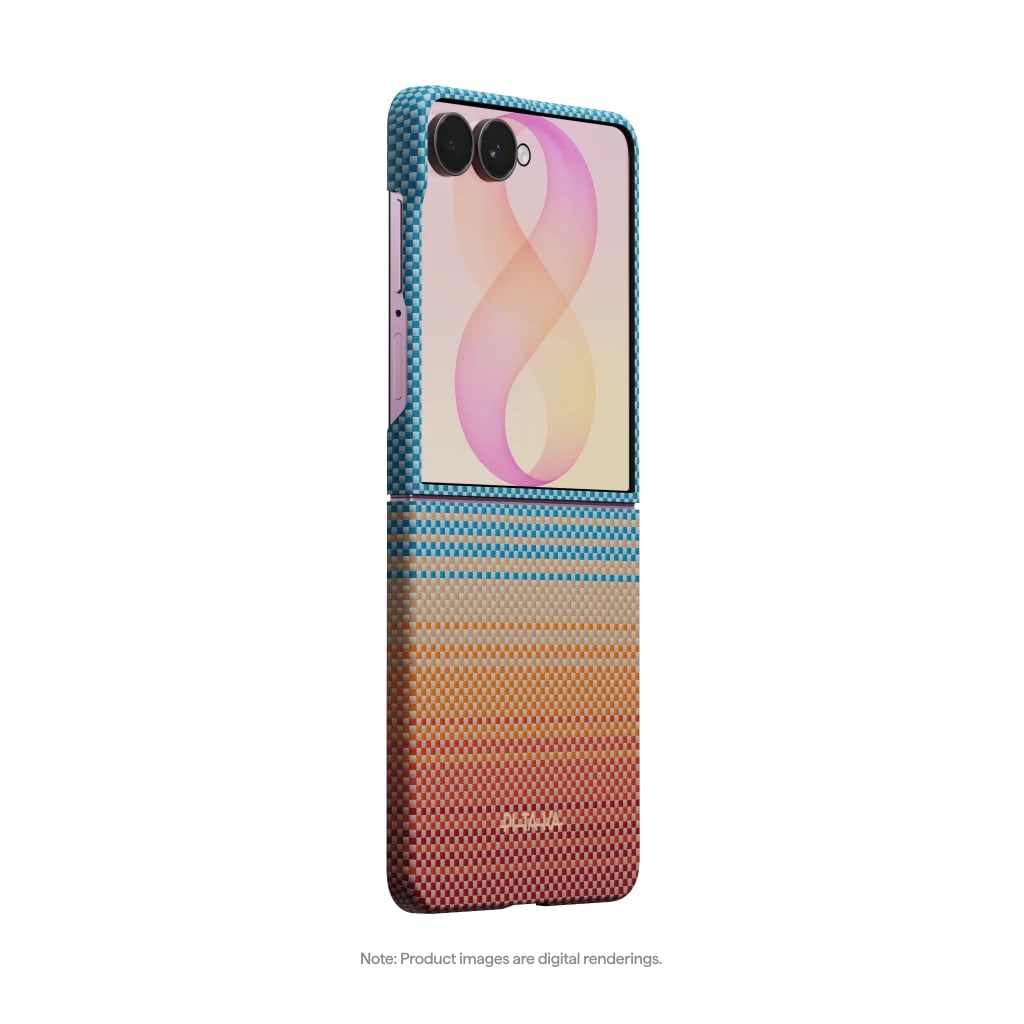 Чехол PITAKA Edge Case для Galaxy Z Flip8 California Dream-01