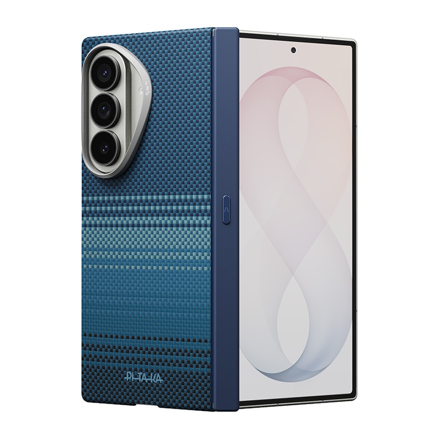 Чехол PITAKA Edge Case для Galaxy Z Fold8 Ultra (Back Case With Hinge) Moonrise