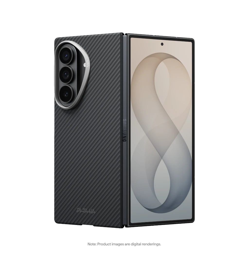 Чехол PITAKA Edge Case для Galaxy Z Fold8 Ultra Black/Grey
