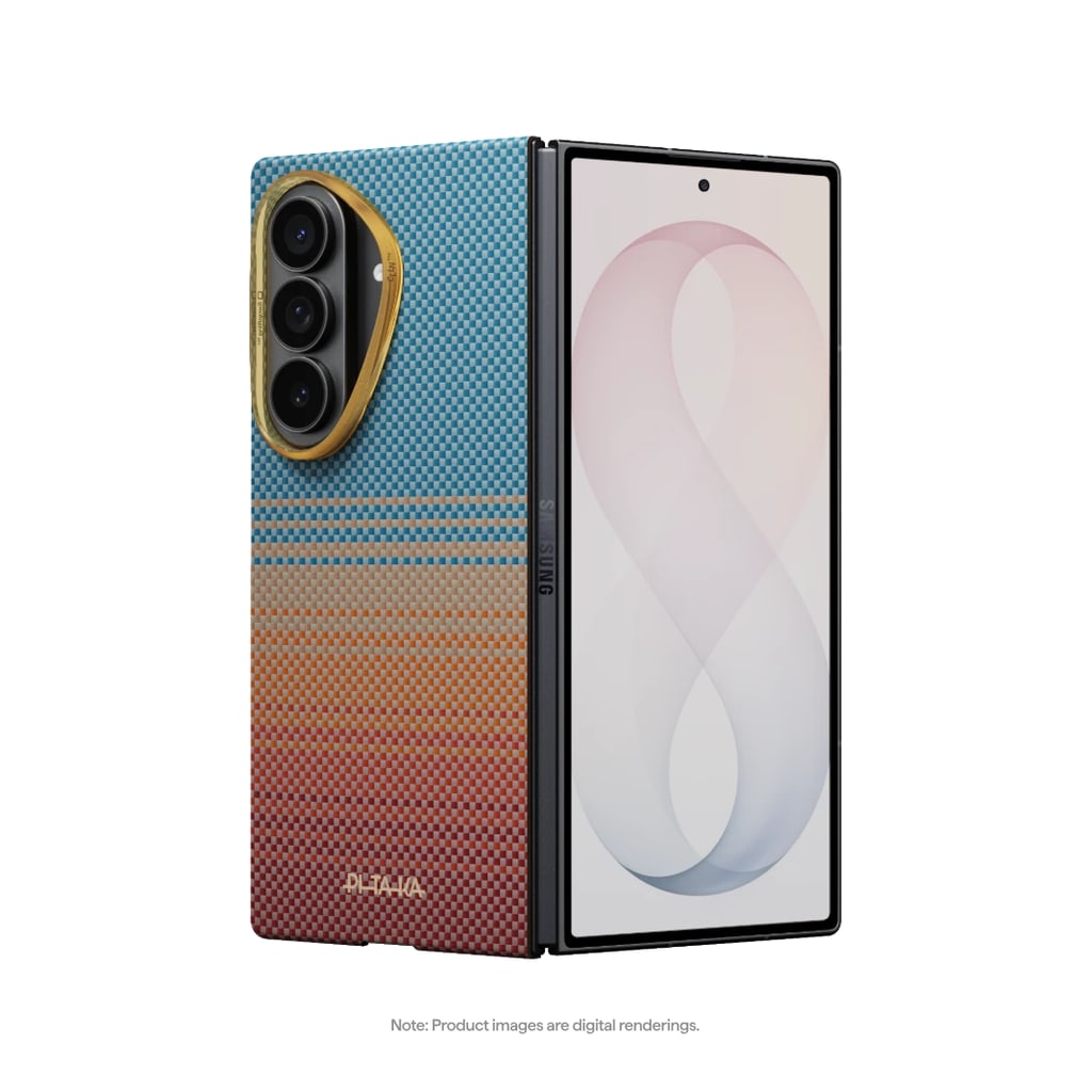 Чехол PITAKA Edge Case для Galaxy Z Fold8 Ultra California Dream-01