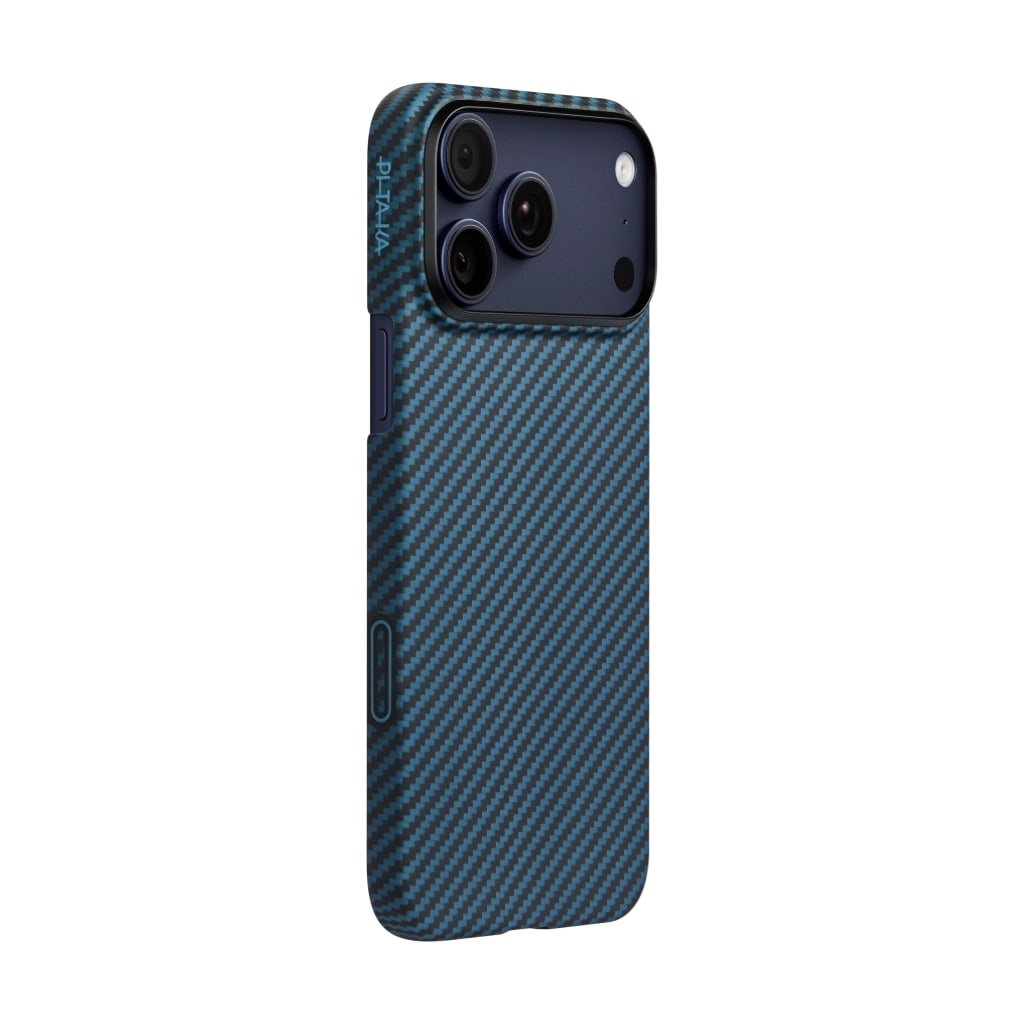 Чехол PITAKA Edge Case для iPhone 17 Pro Max Black/Blue