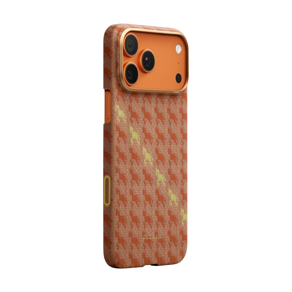 Чехол PITAKA Edge Case для iPhone 17 Pro Amber