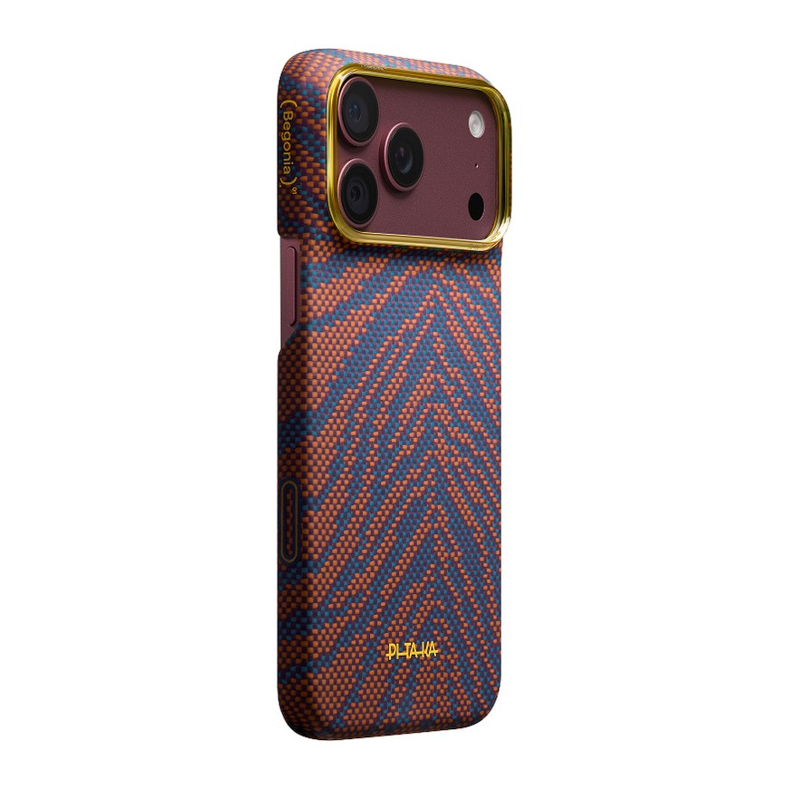 Чехол PITAKA Edge Case для iPhone 18 Pro Max Burning Orange