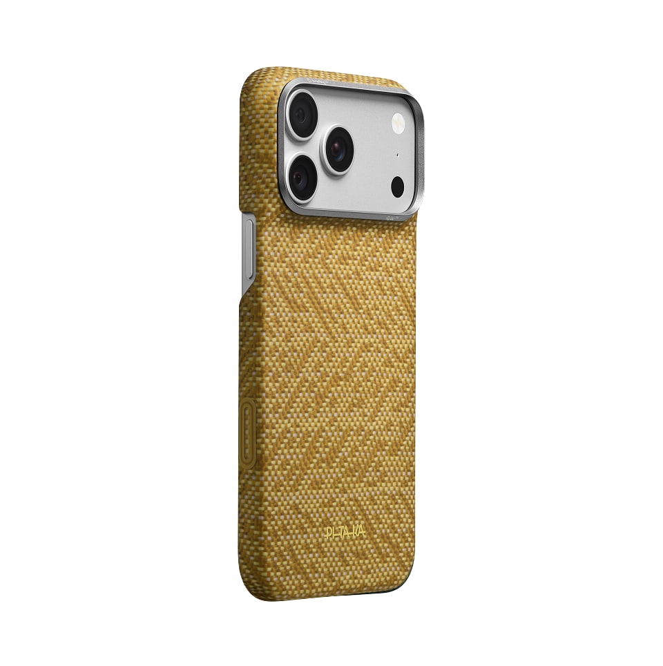 Чехол PITAKA Edge Case для iPhone 18 Pro Max Golden Drift
