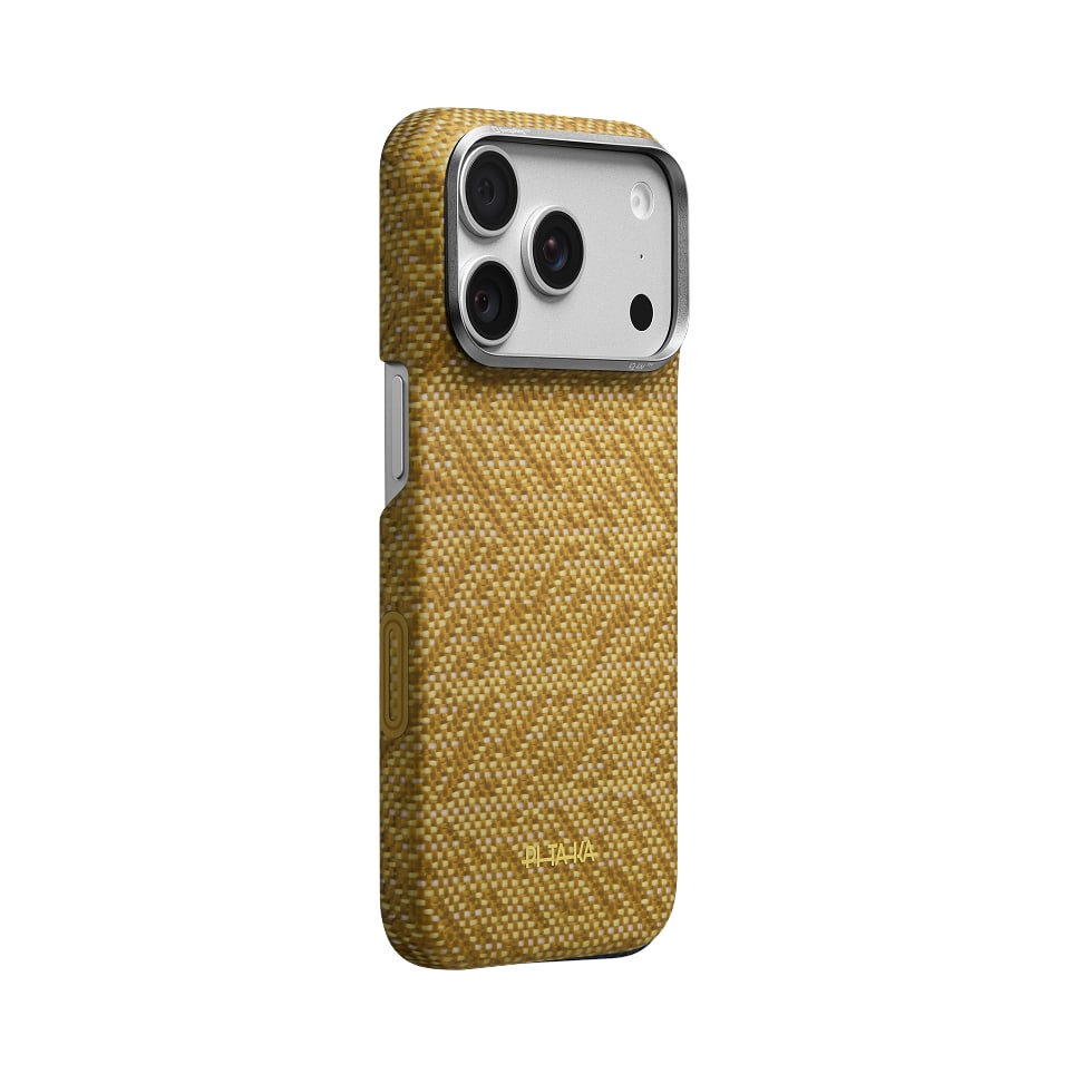 Чехол PITAKA Edge Case для iPhone 18 Pro Golden Drift