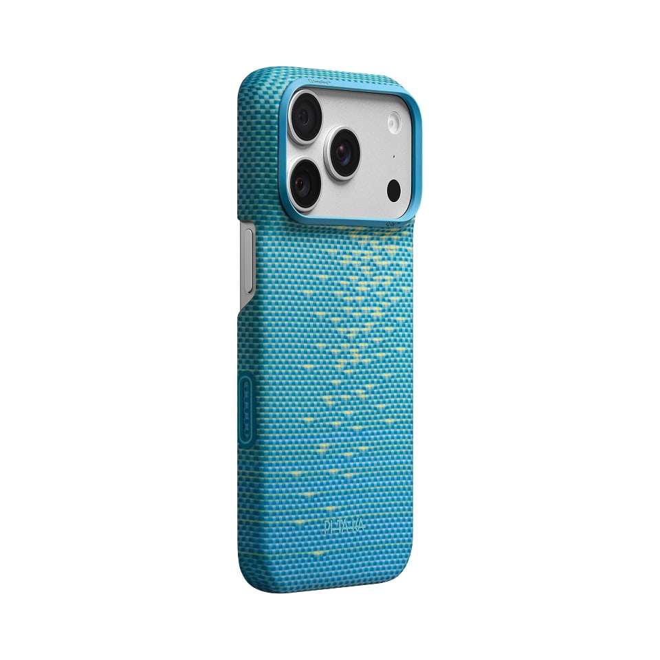 Чехол PITAKA Edge Case для iPhone 18 Pro Lucid Blue