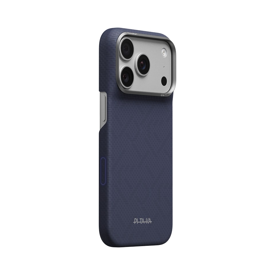 Чехол PITAKA Edge Case для iPhone 18 Pro Sapphire Blue