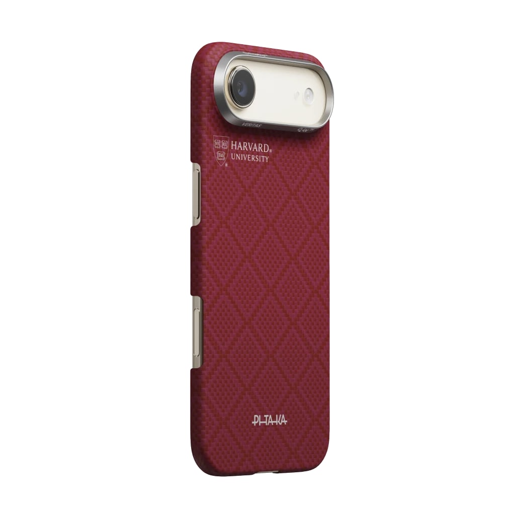 Чехол PITAKA Edge Case для iPhone Air Harvard Crimson