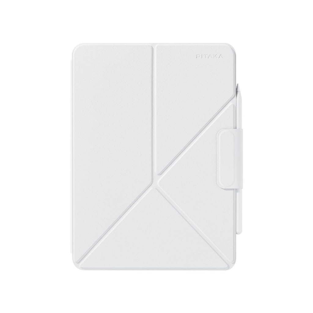 Чехол PITAKA MagEZ Folio 2 для iPad Pro 13 (M4, M5) White