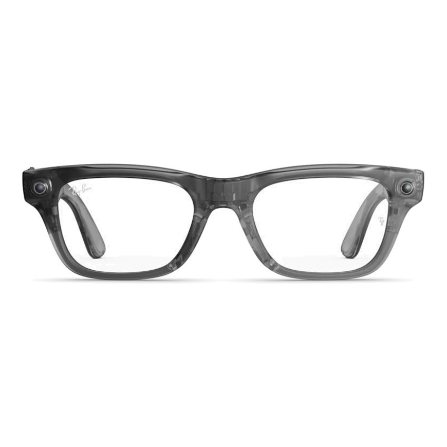 Умные очки Ray-Ban Meta* Blayzer Optics Gen 2 Matte Transparent Ice Grey / Clear (Standard)