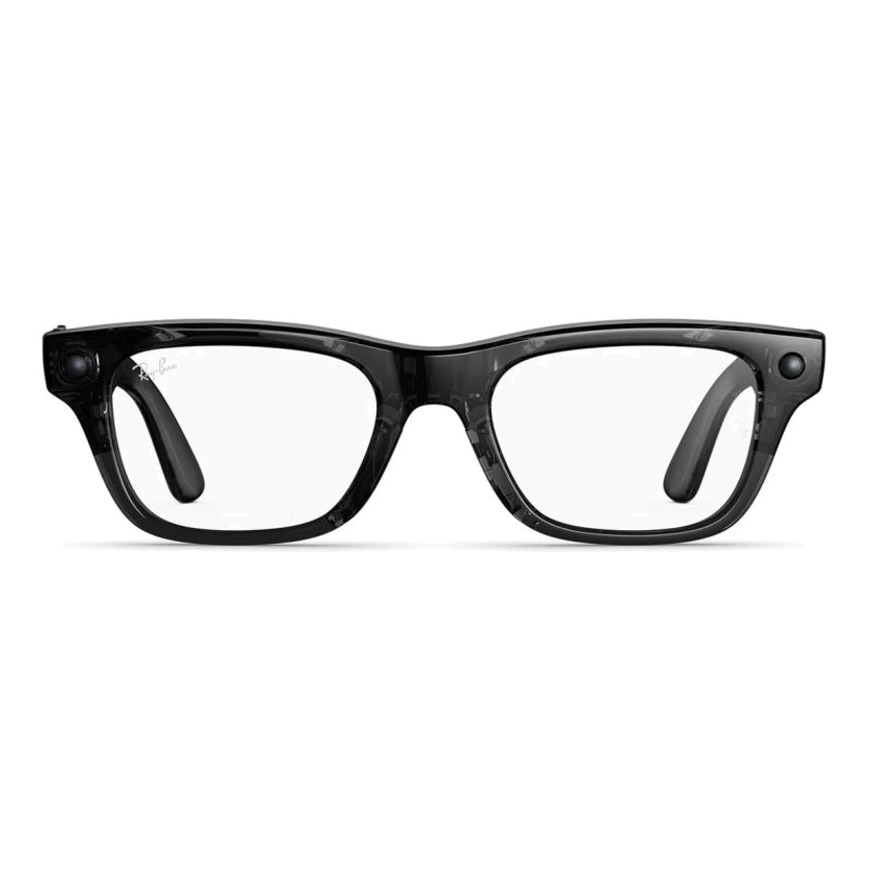 Умные очки Ray-Ban Meta* Blayzer Optics Gen 2 Shiny Transparent Black / Clear (Standard)