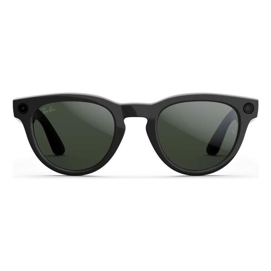 Умные очки Ray-Ban Meta* Headliner Gen 2 Shiny Black / Clear to Graphite Green Transitions (Standard)