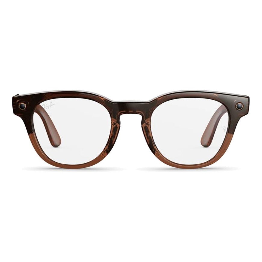 Умные очки Ray-Ban Meta* Scriber Optics Gen 2 Shiny Transparent Umber / Clear