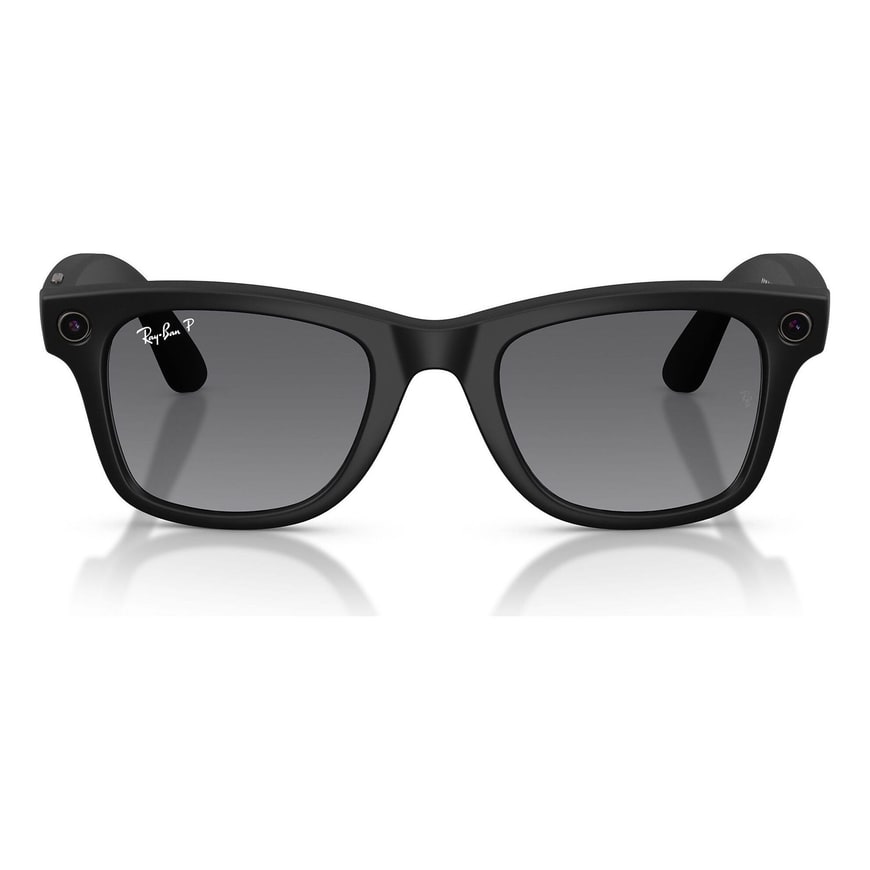 Умные очки Ray-Ban Meta* Wayfarer Gen 2 Matte Black / Polarized Gradient Graphite (Standard)