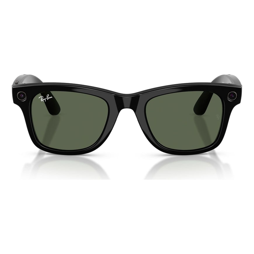 Умные очки Ray-Ban Meta* Wayfarer Gen 2 Shiny Black / G15 Green (Standard)