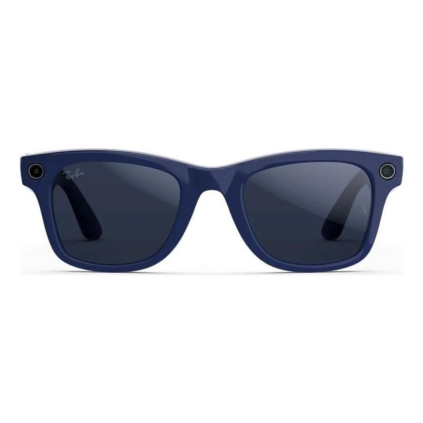 Умные очки Ray-Ban Meta* Wayfarer Gen 2 Shiny Cosmic Blue / Clear to Sapphire Transitions (Large)