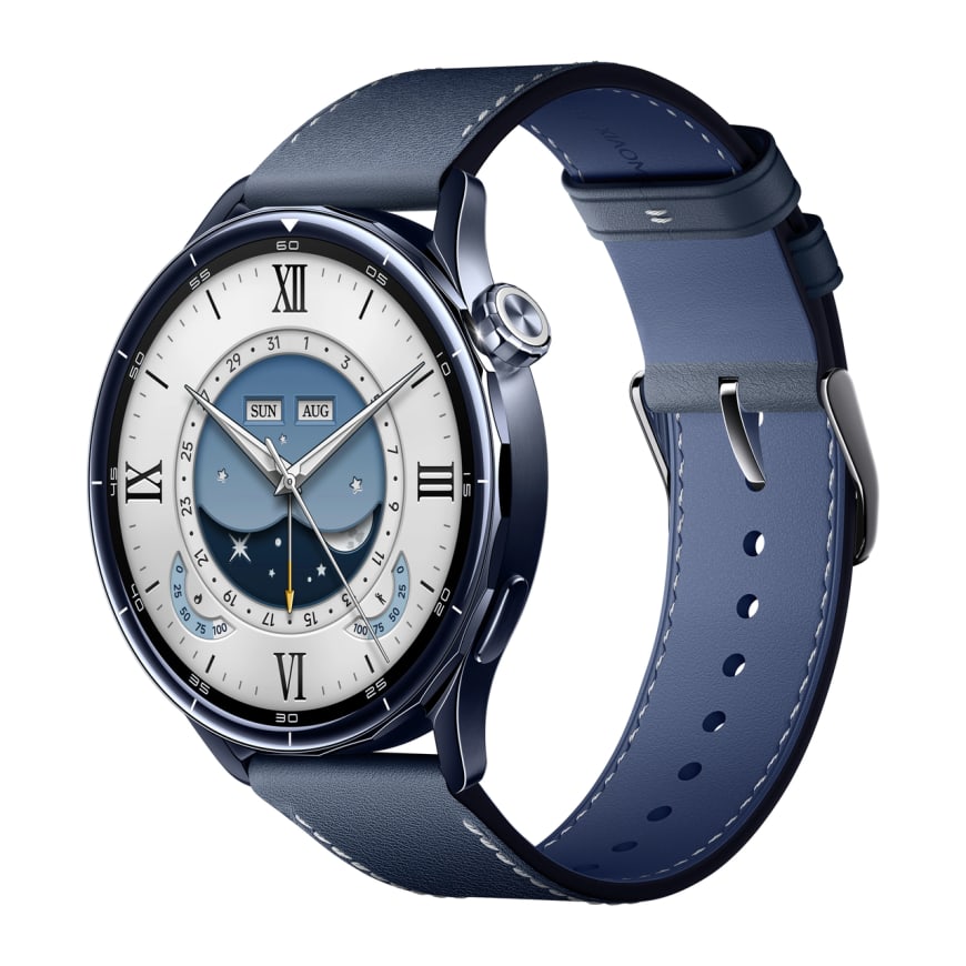 Умные часы Xiaomi Watch S5 46mm Ceramic Blue
