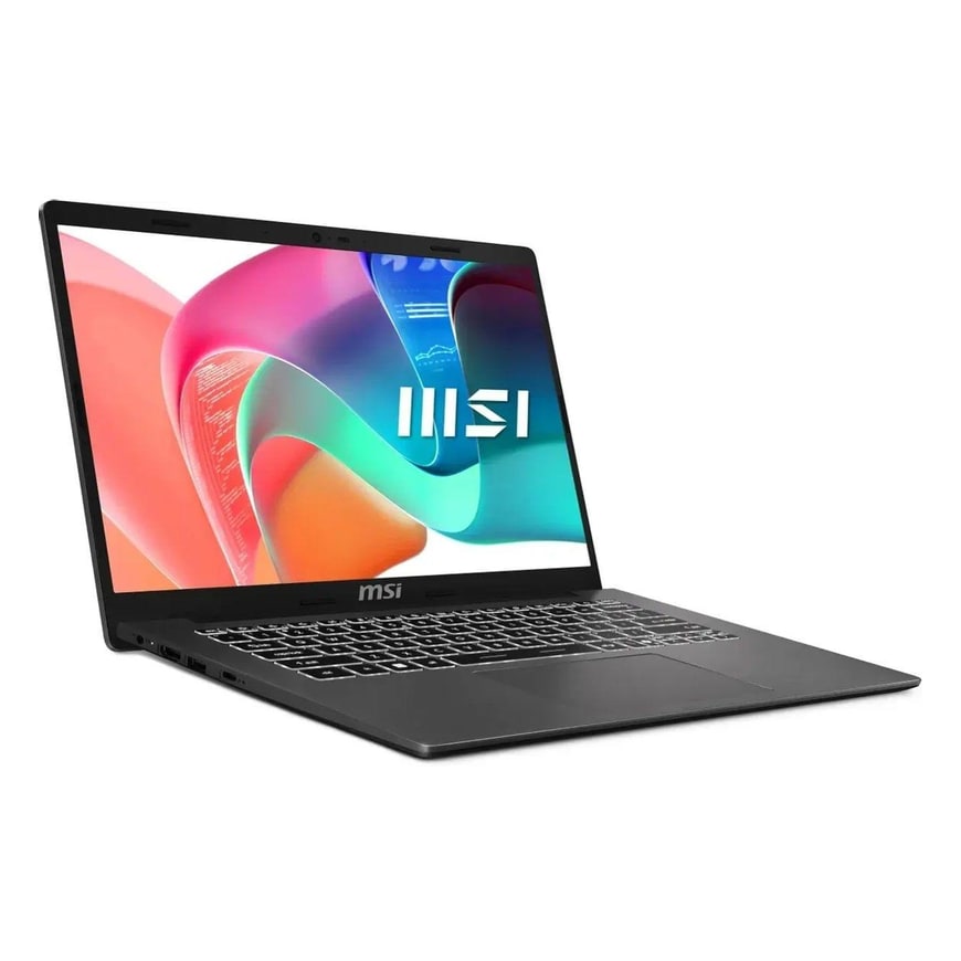 Ноутбук MSI Modern 15 Core 5 120U 16/512ГБ 15.6" FHD Windows 11 Pro Platinum Gray